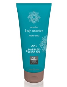 Lubrifiant et Gel pour massage Ambre 200mL
