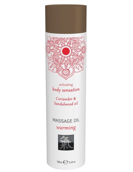 Huile de massage Warming Coriandre et Bois de Santal 100mL Huile de massage Warming Coriandre et Bois de Santal 100mL