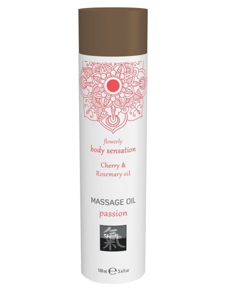 Huile de massage Passion Cerise & Romarin 100mL