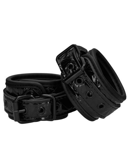 Menottes de poignets Luxury Noire Menottes de poignets Luxury Noire