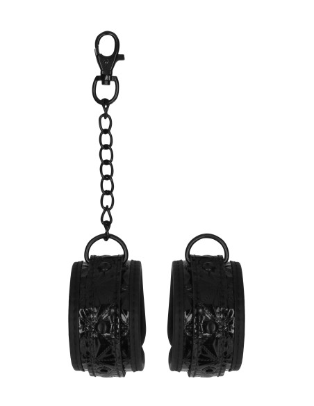 Menottes de poignets Luxury Noire Menottes de poignets Luxury Noire