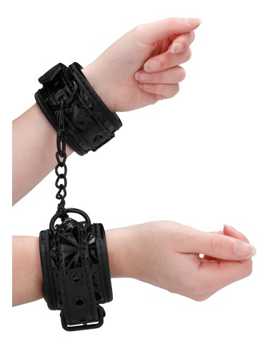 Menottes de poignets Luxury Noire