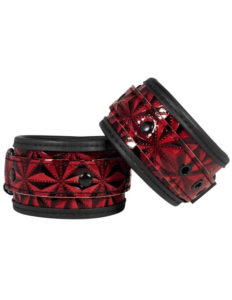 Menottes de poignets Luxury Rouge Menottes de poignets Luxury Rouge