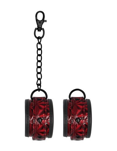 Menottes de poignets Luxury Rouge
