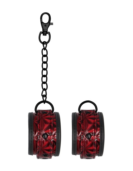 Menottes de poignets Luxury Rouge Menottes de poignets Luxury Rouge