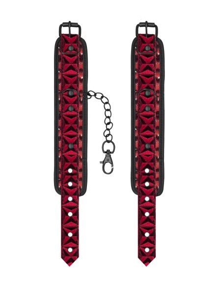 Menottes de poignets Luxury Rouge Menottes de poignets Luxury Rouge