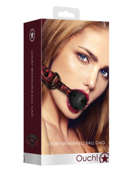 Baillon Boule LUXURY Rouge Baillon Boule LUXURY Rouge