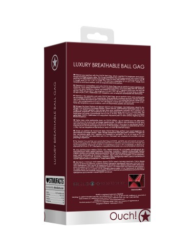 Baillon Boule LUXURY Rouge