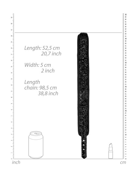 Collier et Laisse Luxury Noir Collier et Laisse Luxury Noir