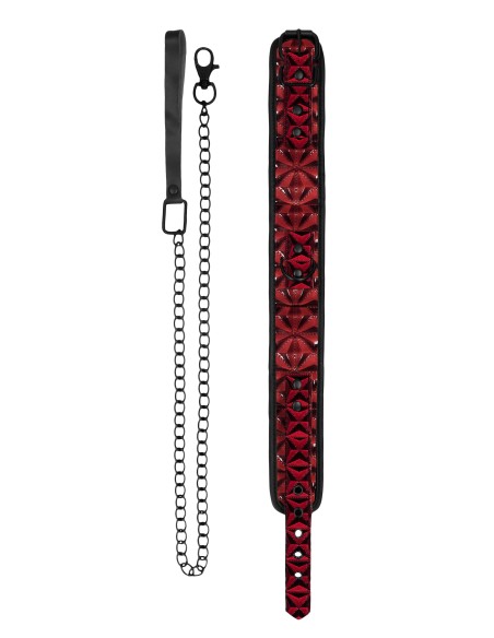 Collier et Laisse Luxury Rouge Collier et Laisse Luxury Rouge