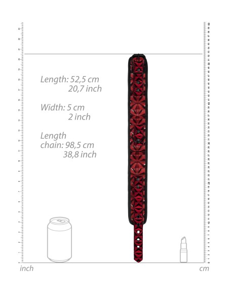 Collier et Laisse Luxury Rouge Collier et Laisse Luxury Rouge
