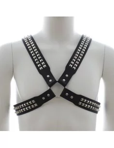 Harnais homme Studs Steel Chest