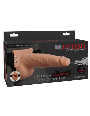 Gode ceinture Strap-On Squirting 17 x 5 cm