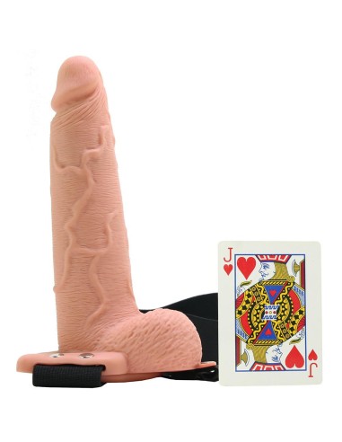 Gode ceinture Strap-On Squirting 17 x 5 cm