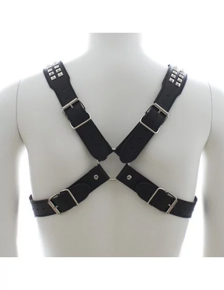 Harnais homme Studs Steel Chest