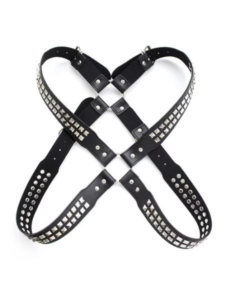 Harnais homme Studs Steel Chest