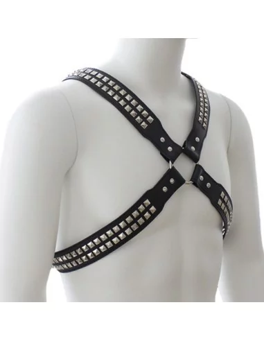 Harnais homme Studs Steel Chest