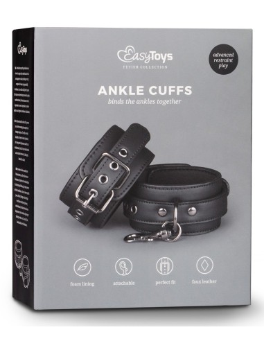 Menottes de chevilles Fetish Noires