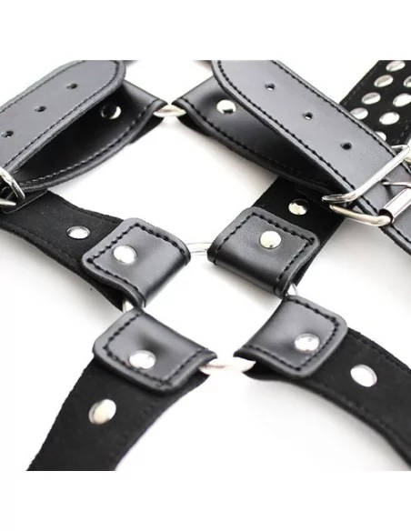 Harnais homme Studs Steel Chest