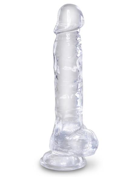 Gode transparent King Cock 18 x 4.7cm Gode transparent King Cock 18 x 4.7cm