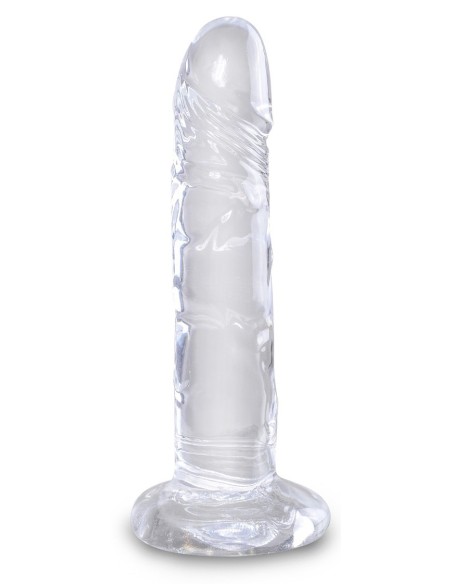 Gode transparent King Cock 16 x 3.7cm Gode transparent King Cock 16 x 3.7cm