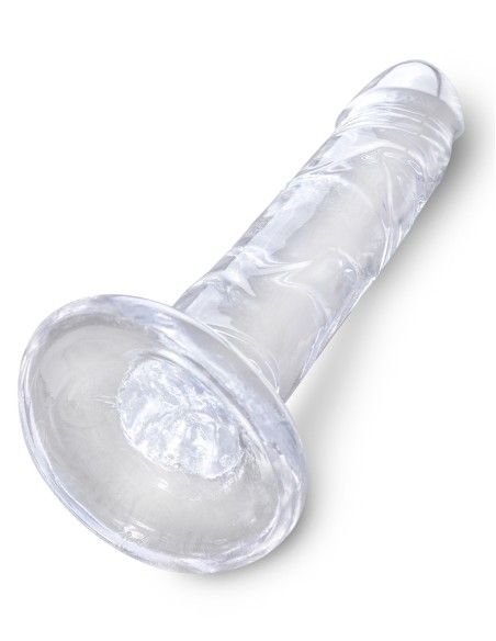 Gode transparent King Cock 16 x 3.7cm Gode transparent King Cock 16 x 3.7cm