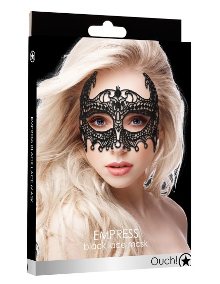 Masque en dentelle Empress Noir Masque en dentelle Empress Noir