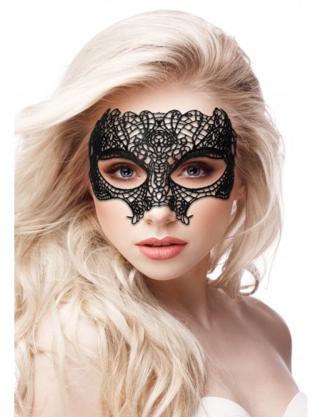 Masque en dentelle Princess Noir Masque en dentelle Princess Noir