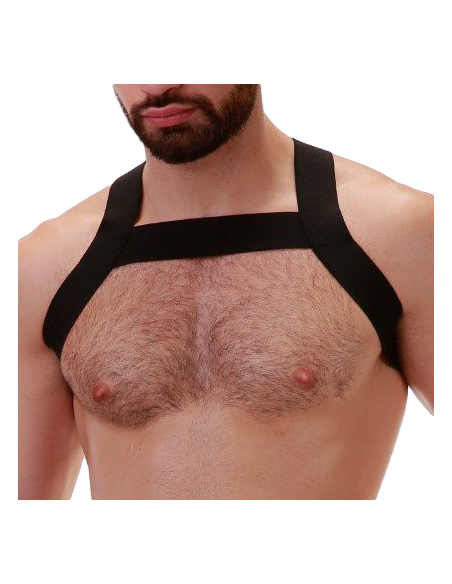 Harnais élastique Matt Noir