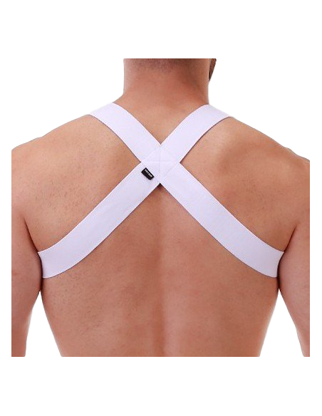 Harnais élastique Matt Blanc