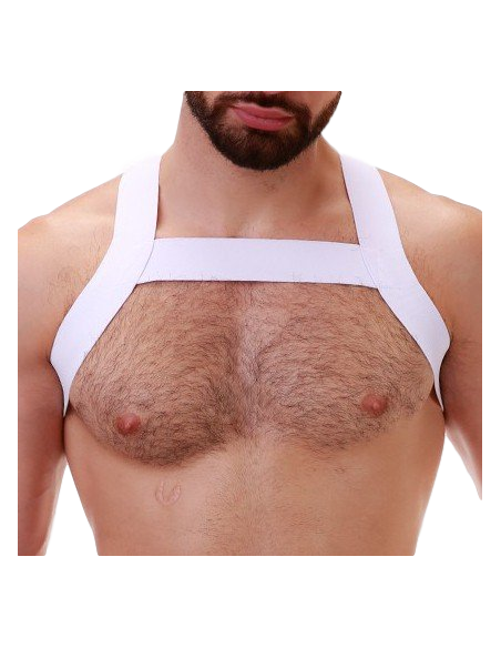 Harnais élastique Matt Blanc