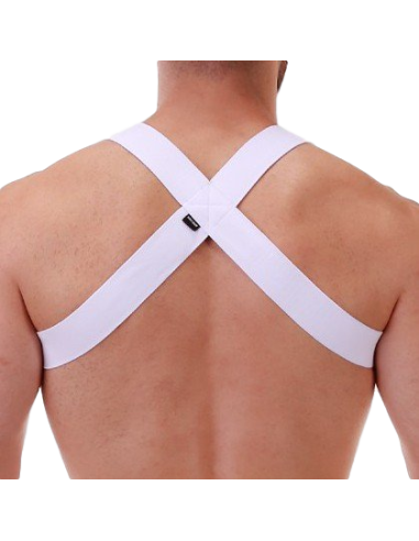 Harnais élastique Matt Blanc