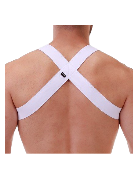 Harnais élastique Matt Blanc