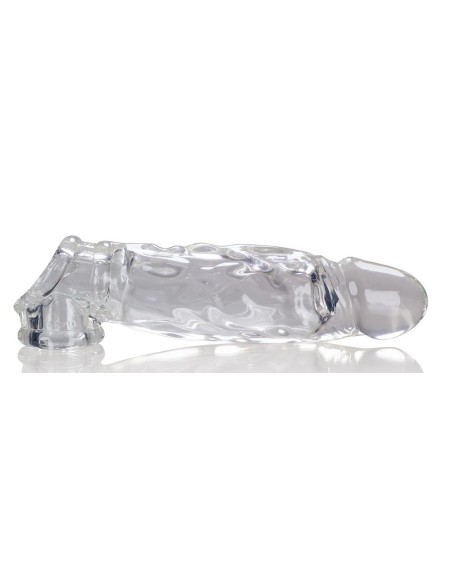 Gaine pour pénis Butch 20 x 5.5cm Transparente