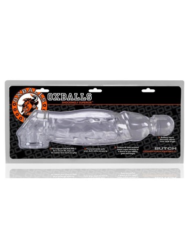 Gaine pour pénis Butch 17 x 5 cm Transparente