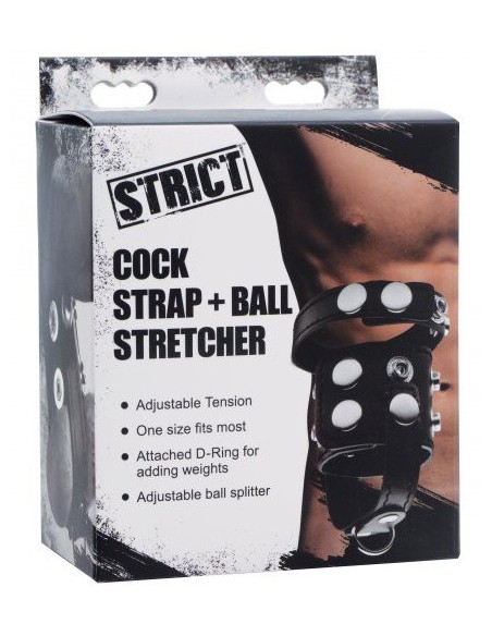Ballstretcher Cock Strap Noir