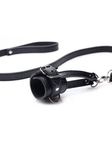 Ballstretcher avec une laisse - Ballstretchers Cuirs - 3