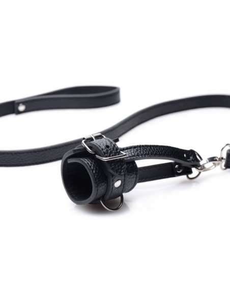 Ballstretcher avec une laisse - Ballstretchers Cuirs - 3