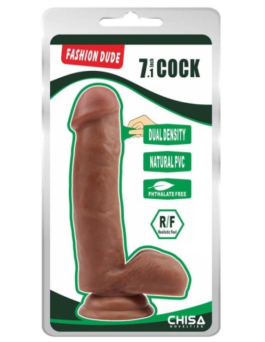 Gode réaliste Fashion Dude 14.5 x 4cm Latino
