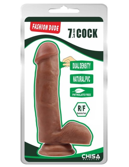 Gode réaliste Fashion Dude 14.5 x 4cm Latino