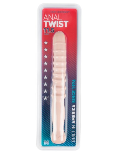 Gode avec Poignée Anal Twist 17 x 3.5cm