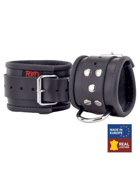 Menottes en cuir pour les poignets Noir