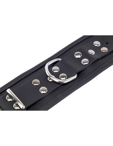 Menottes en cuir pour les poignets Noir