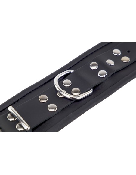 Menottes en cuir pour les poignets Noir