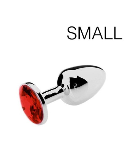 Plug bijou Spolly Small - Rouge 6 x 2.7cm