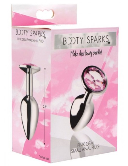 Plug bijou Gem Rose 6.5 x 2.7 cm