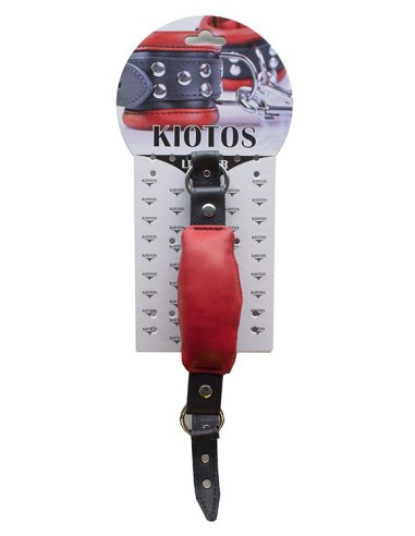 Baillon en cuir Silence Stick Rouge