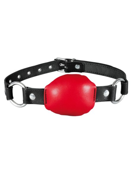Baillon en cuir Silence Gag Rouge Baillon en cuir Silence Gag Rouge