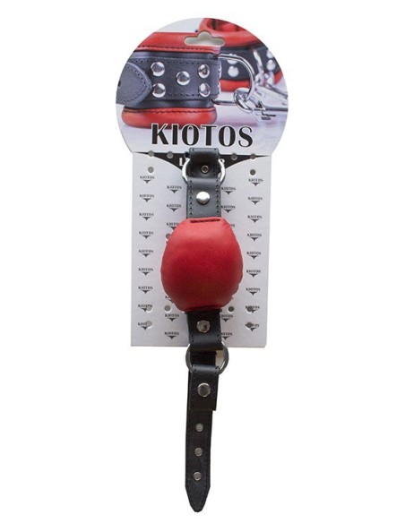 Baillon en cuir Silence Gag Rouge Baillon en cuir Silence Gag Rouge