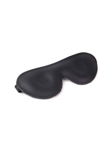 Masque en cuir Deluxe noir
